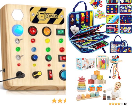 Montessori Toys cover photo collage