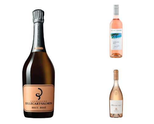 Rose Wine Summer Sippers cover photo collage