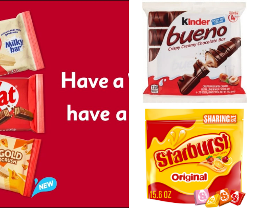 Candy break 🍫 cover photo collage