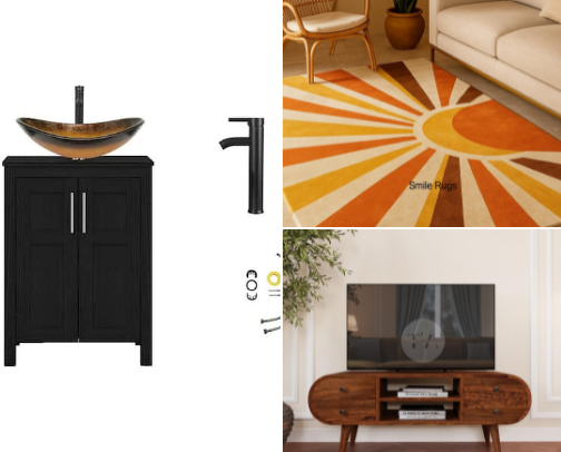 Luxury home inspo, turn your house into a home cover photo collage