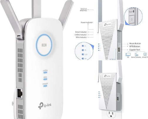 the best internet signal repeater / extender under $100 cover photo collage