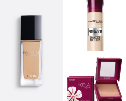 Natural makeup cover photo collage