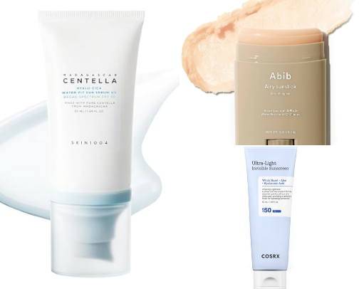 Best Korean Sunscreens For Oily, Sensitive and Acne-Prone Skin(2026) cover photo collage