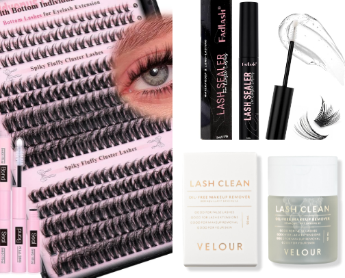 ✨For the Beginner DIY Lash Addicts ✨ (maintenance on a budget) cover photo collage