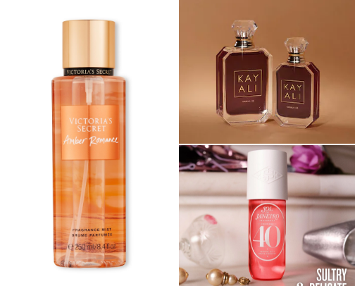 fragrances to die for cover photo collage