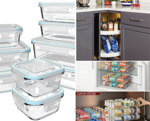 Amazon Pantry Organization Finds cover photo collage