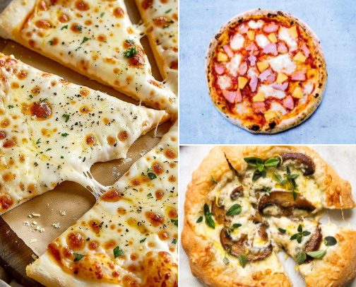 Pizza Flavors Around the World cover photo collage