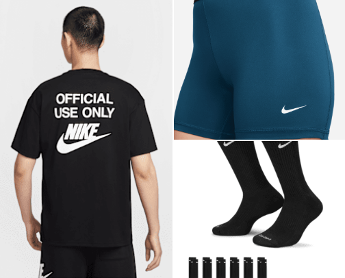 Nike Clothing 👕👚 cover photo collage