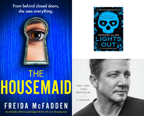 Books and Audibles cover photo collage