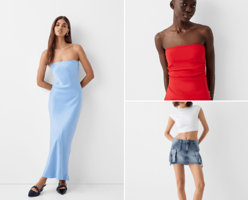 bershka favs cover photo collage