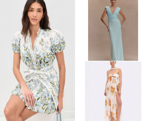 Elegant Maxi & Mini Dresses cover photo collage