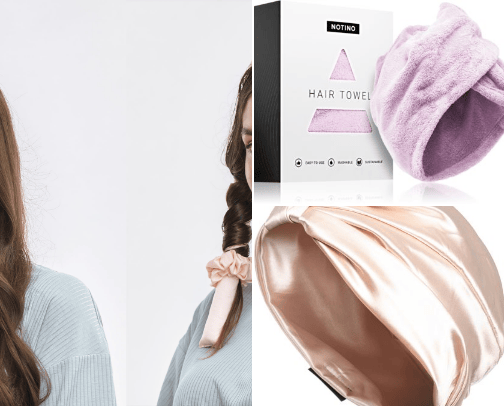 Hair cover photo collage