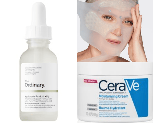 Skincare cover photo collage