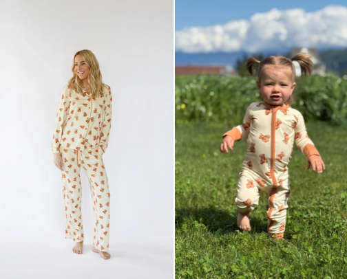 PJ SET FOR NEW MOM cover photo collage