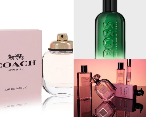 Perfumes cover photo collage