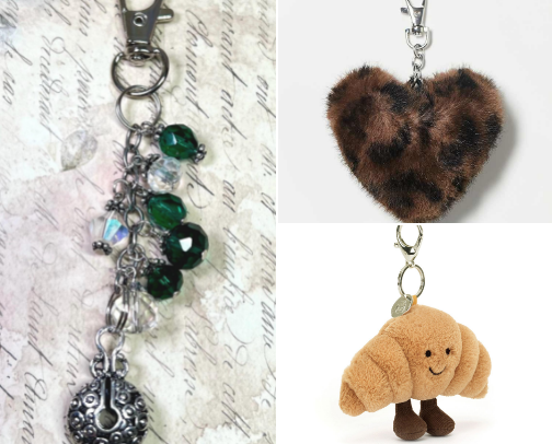 Charming Up: Trendy Bag Charms🧳 cover photo collage