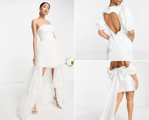 Wedding outfits🤍 cover photo collage