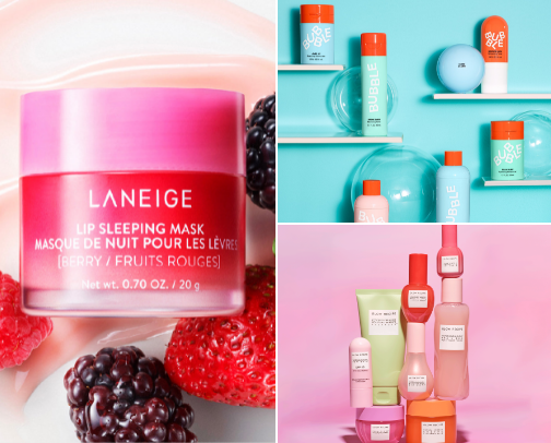 My favorite beauty recs cover photo collage