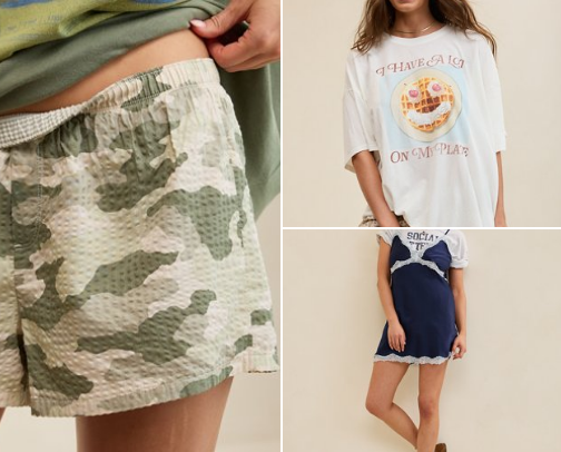 Aerie New Arrivals for 🌊 salt air 🌊 cover photo collage
