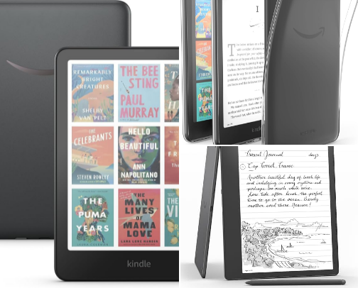 Kindle and Accessories cover photo collage