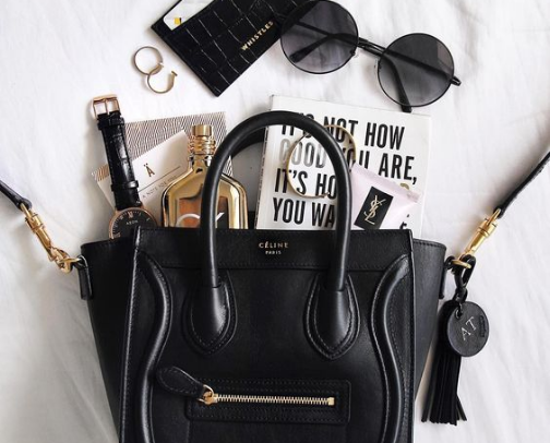 What you will find in my purse 👜 cover photo collage