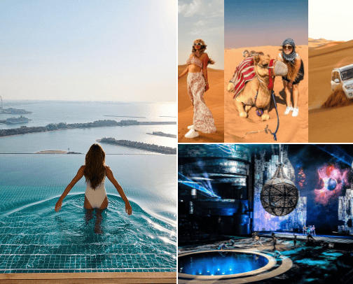 Things to do in Dubai cover photo collage