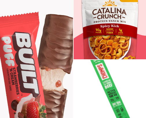 Protein Snacks I Eat On The Regular! cover photo collage