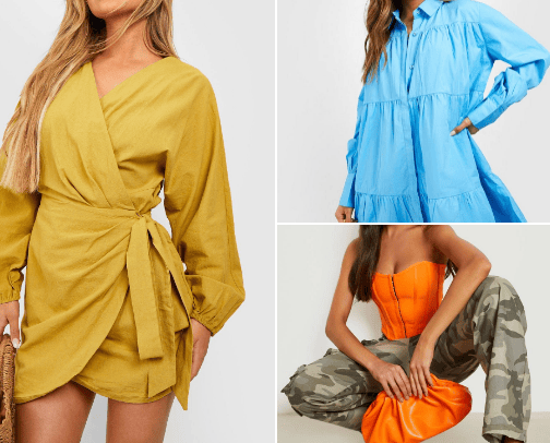 Boohoo - spring must haves🌸 cover photo collage