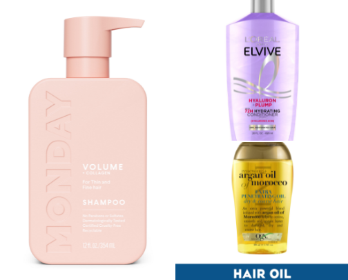HAIRCARE🎀 cover photo collage