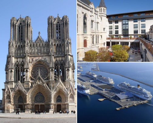Reims, France: My Walks, Wonders, and Stays cover photo collage