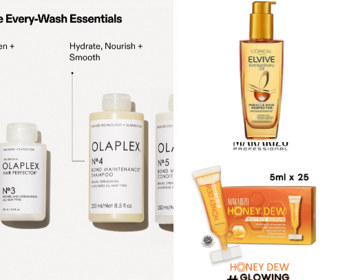 HAIR CARE cover photo collage