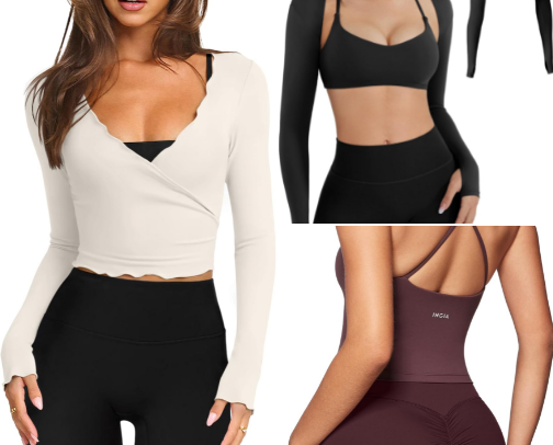 Amazon: Pilates Girl Faves cover photo collage