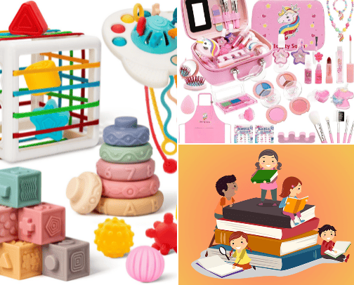 Kids Toys cover photo collage