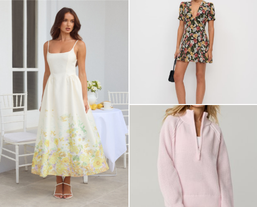 Spring looks cover photo collage
