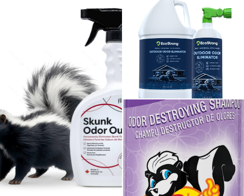 Skunk & Critters Out cover photo collage