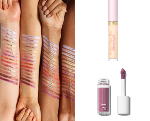 Everyday for class makeup recs cover photo collage