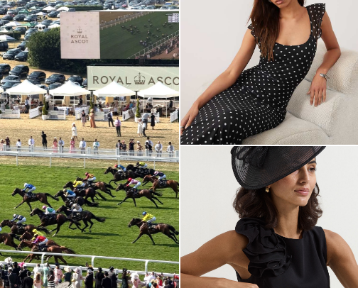 ~race day outfits~ cover photo collage