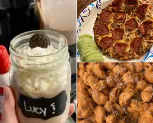 Food for friends😋 cover photo collage