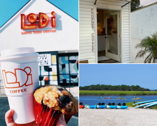 charleston MUSTS. from a transplant. 🌴 cover photo collage