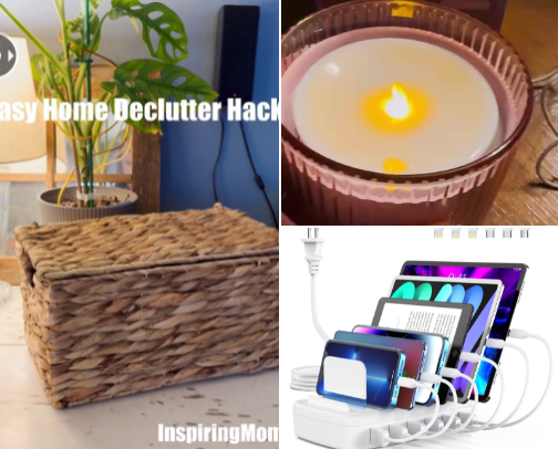 My favorite supplies for organizing and decluttering my home cover photo collage