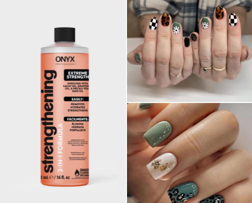 Nails cover photo collage