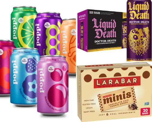 Better Snack & Drink Swaps That Are Worth It cover photo collage