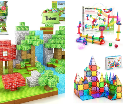 Screen-Free Fun: Toys & Activities That Actually Keep Kids Busy cover photo collage