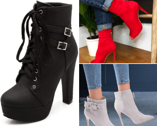 Ladies SHOES 👢 cover photo collage