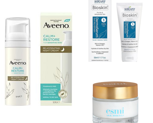 Eczema friendly skincare cover photo collage