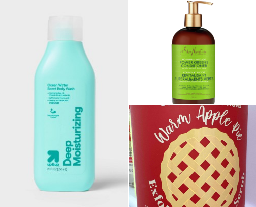 Things you’ll find in my shower! cover photo collage