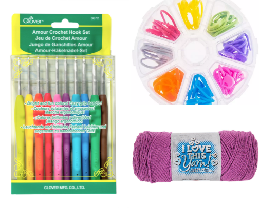 Crochet Faves cover photo collage