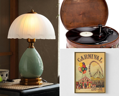 Surround Yourself with Vintage Vibes cover photo collage