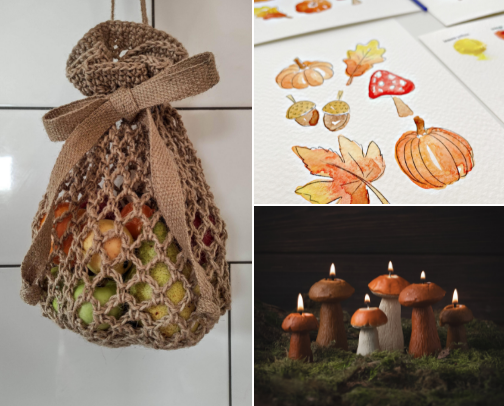 Little Things for a Cozy Fall cover photo collage