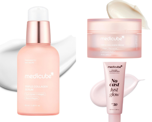Medicube Collagen Guide To Glass Skin cover photo collage
